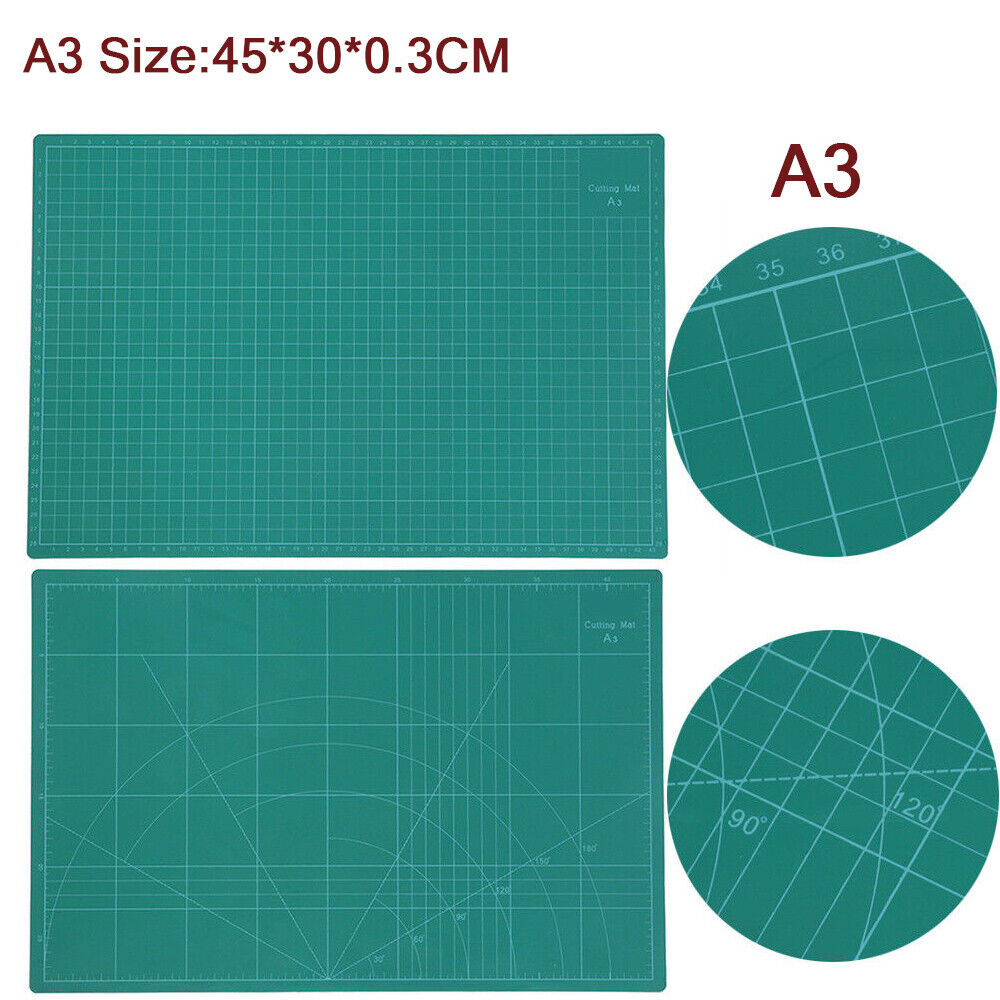 Large Thick Self Healing Cutting Mat Double-Side Art Craft DIY A1 A2 A3 Au Stock
