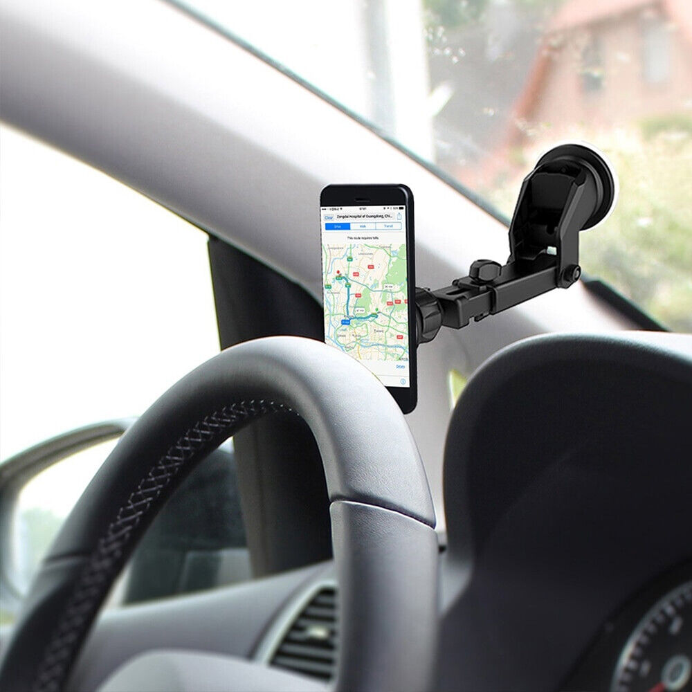 Magnetic Mount Car Windscreen Suction Holder Mobile Phone GPS Telescope Stand AU