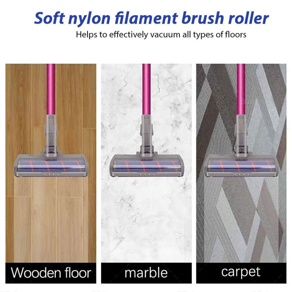 Replacement Head For Dyson V7 V8 V10 V11 Vacuum Motorhead Cleaner Soft Roller