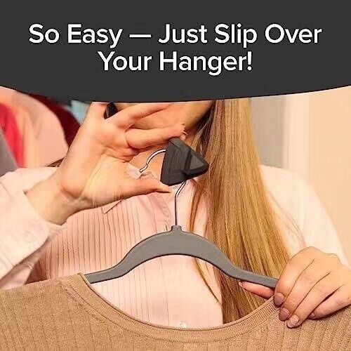 Triangle Clothes Hanger Connector Hooks Triple Closet Space 18PCS