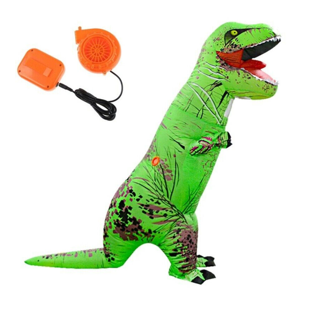 T-Rex Blow Inflatable Dinosaur Costume Adult Jurassic World Park Trex AU STOCK