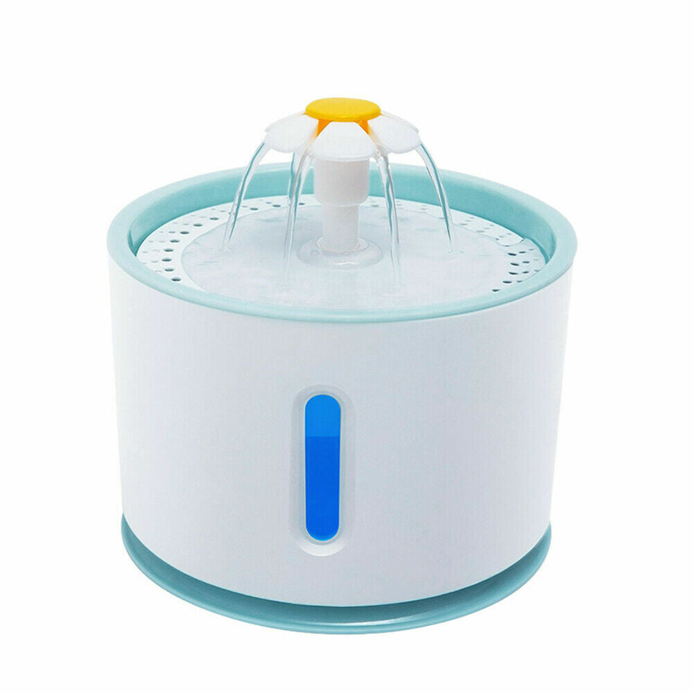 LED USB Automatic Electric Pet Water Fountain Dog/Cat Drinking Dispenser/Filter