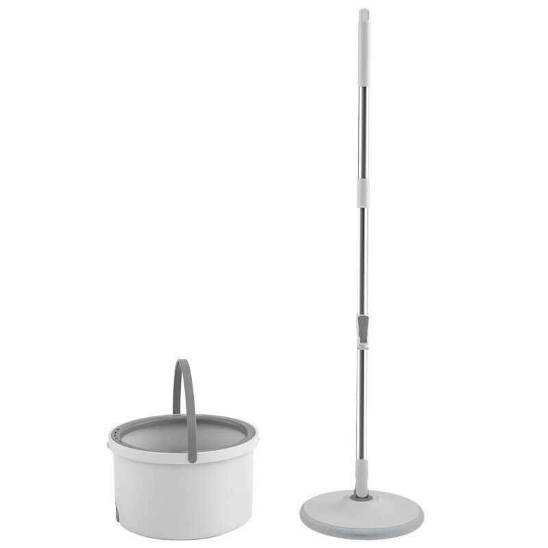 360°Spinning Mop Bucket Easy Wring & Clean Mop and Bucket 2 Free Spin Mop Heads