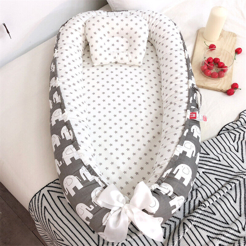 Baby Nest Bed Lounger Sleeping Portable Newborn Bassinet Crib Cot