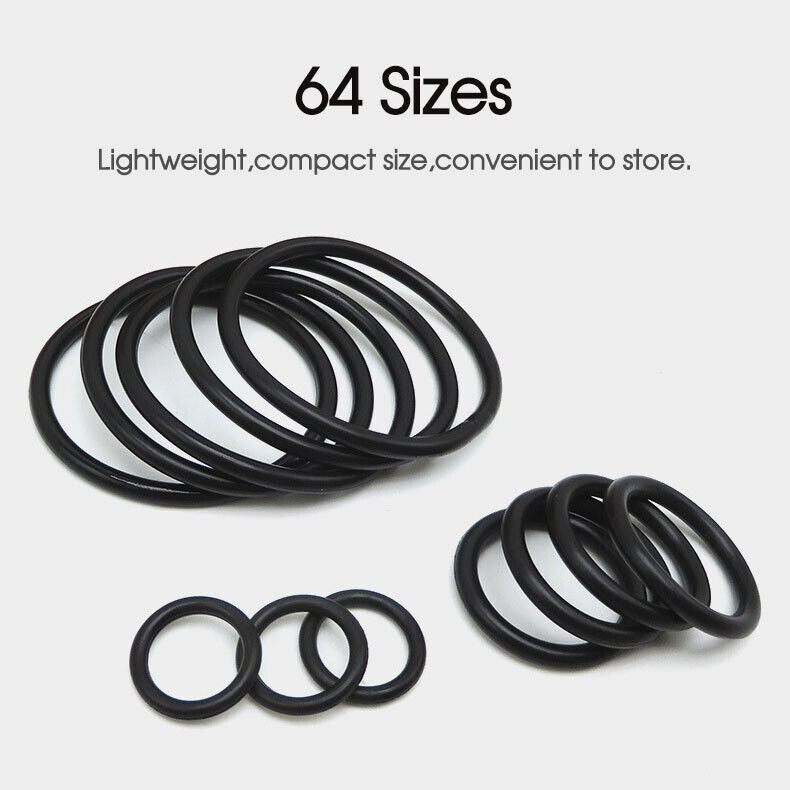 826Pcs Industrial Rubber O Ring Assortment Kit Set 419 Metric & 407 Imperial AU