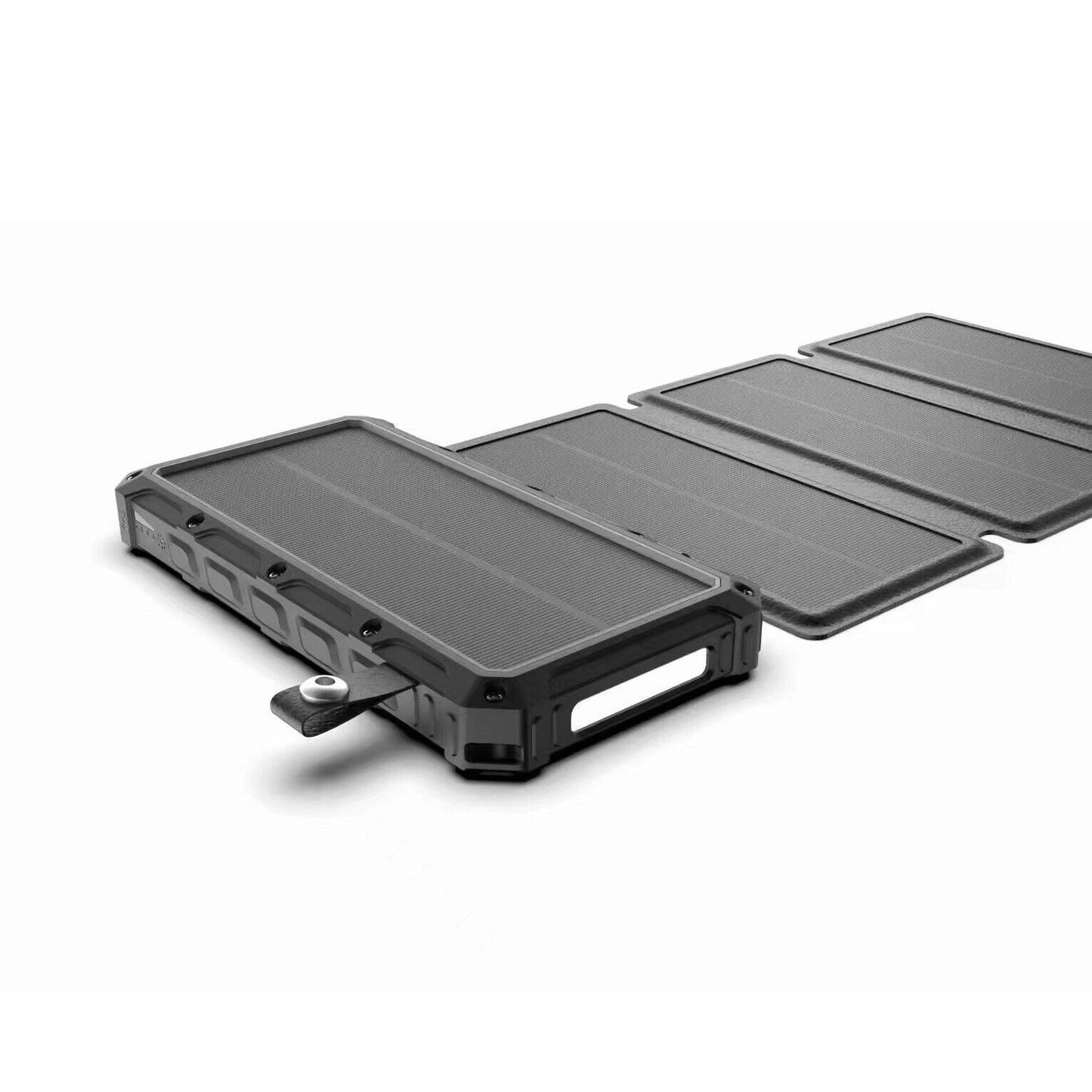 Solar Charging Portable 20000mAh QI Wireless Power Bank Folding panel For Phone