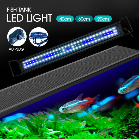 40/60/90Aquarium Light Lighting Full Spectrum Aqua Plant Fish Tank Bar LED Lamp