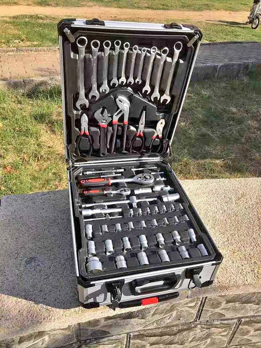799pcs Aluminum Trolley Case Tool Set House Repair Kit Set Household Hand Tool Set