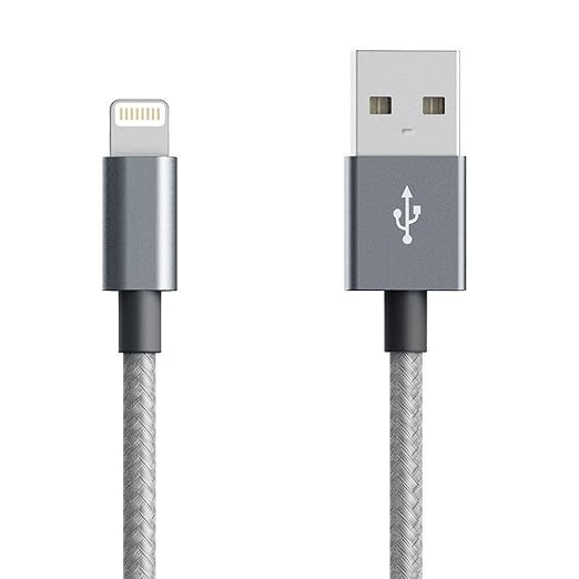 Data Sync 2A Fast Charger USB Cable Nylon Braided for Phone 7+ 6 6S 5 SE XS MAX XR