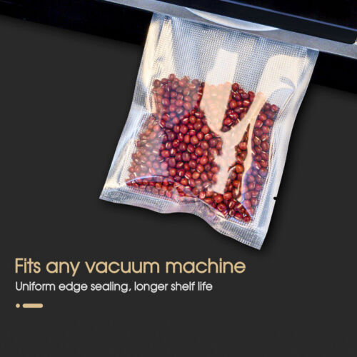 100/200 X Vacuum Sealer Bags Precut Food Storage Saver Heat Seal Cryovac