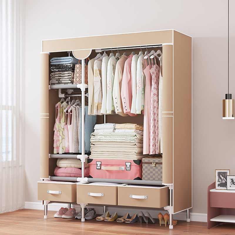 3 door wardrobe with Rolling door