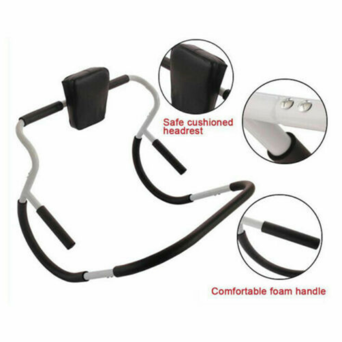1x Home Gym Fitness AB Roller Abdominal Crunch Exercise Machine Situp Trainer
