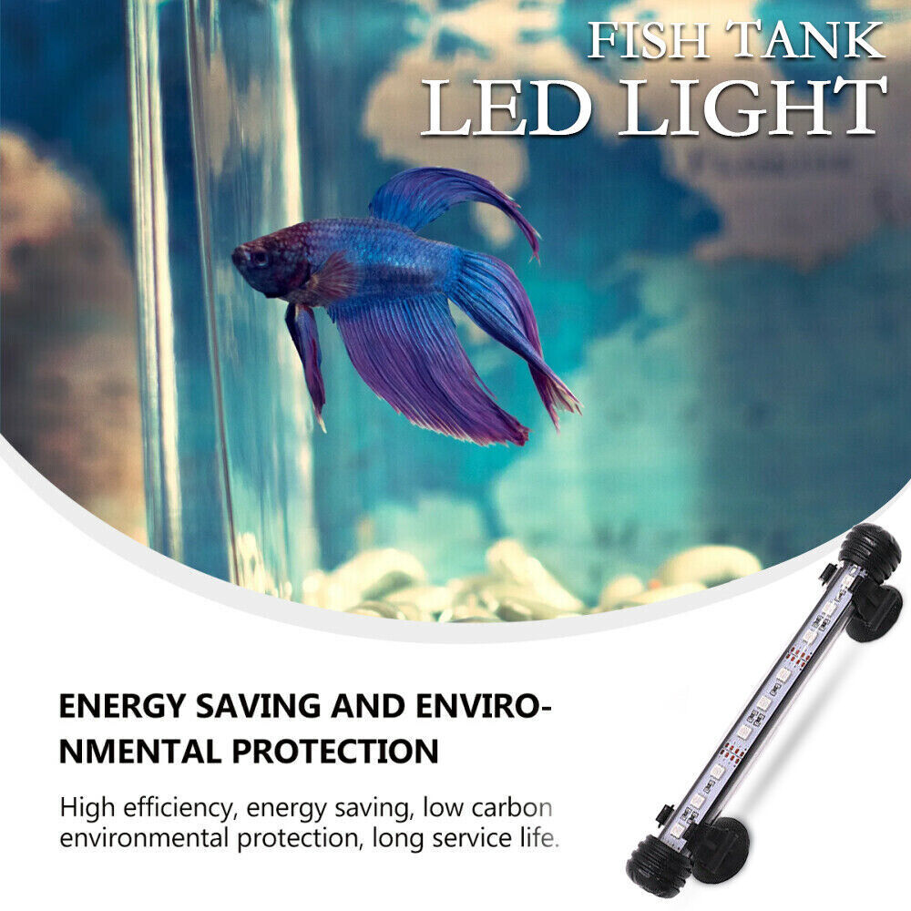 Aquarium Fish Tank Pond 5050 LED Strip RGB Lights Bar Lamp Submersible Light AU