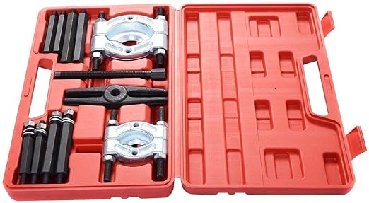 12 pcs Bearing Splitter Gear Puller Fly Wheel Separator Set With Box Tool Kit
