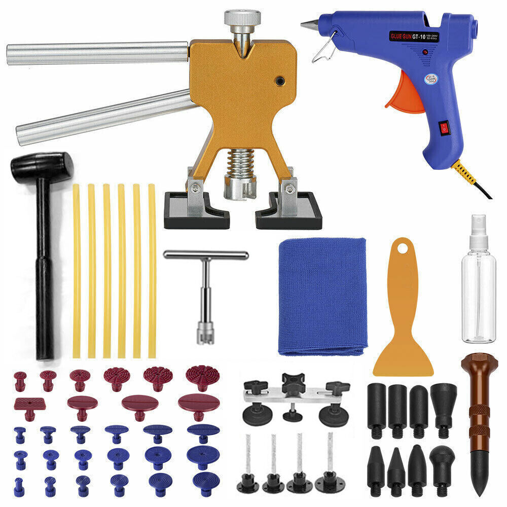 57x Dent Puller Paintless Auto Body Repair Tool Hail Removal Lifter Tabs Kit AU