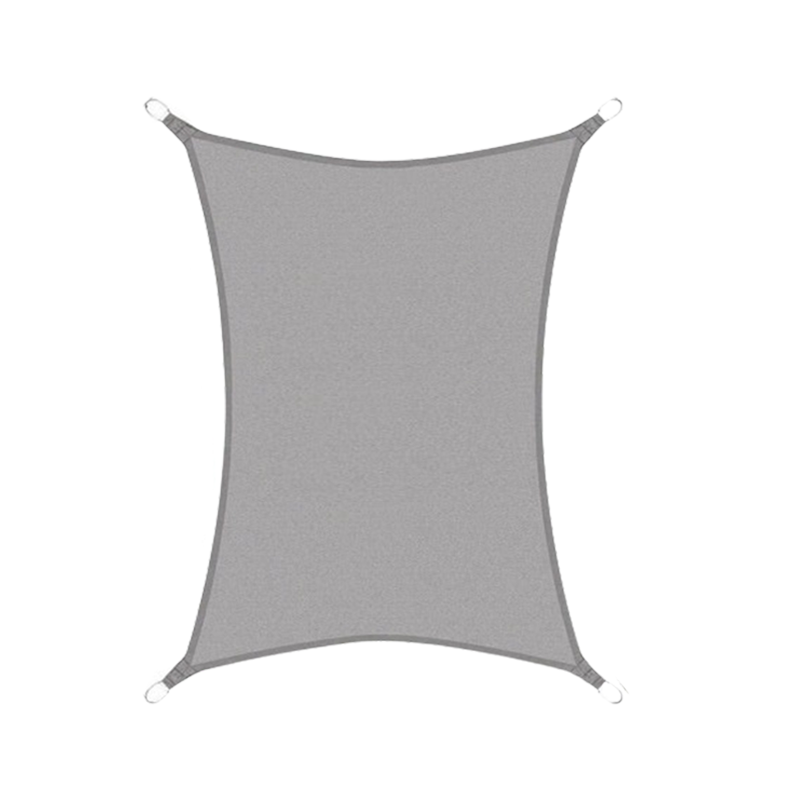 320GSM Sun Shade Sail Cloth Canopy Outdoor Awning Rectangle Square Grey Sand