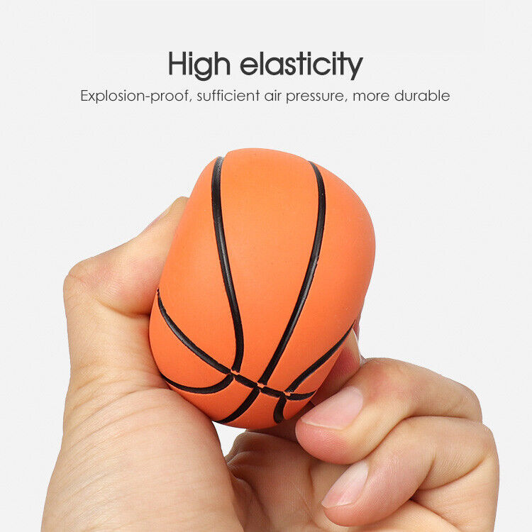 12-24Pcs High Bounce Hand Balls Pack - Rubber Bouncing Ball Set Handballs Set