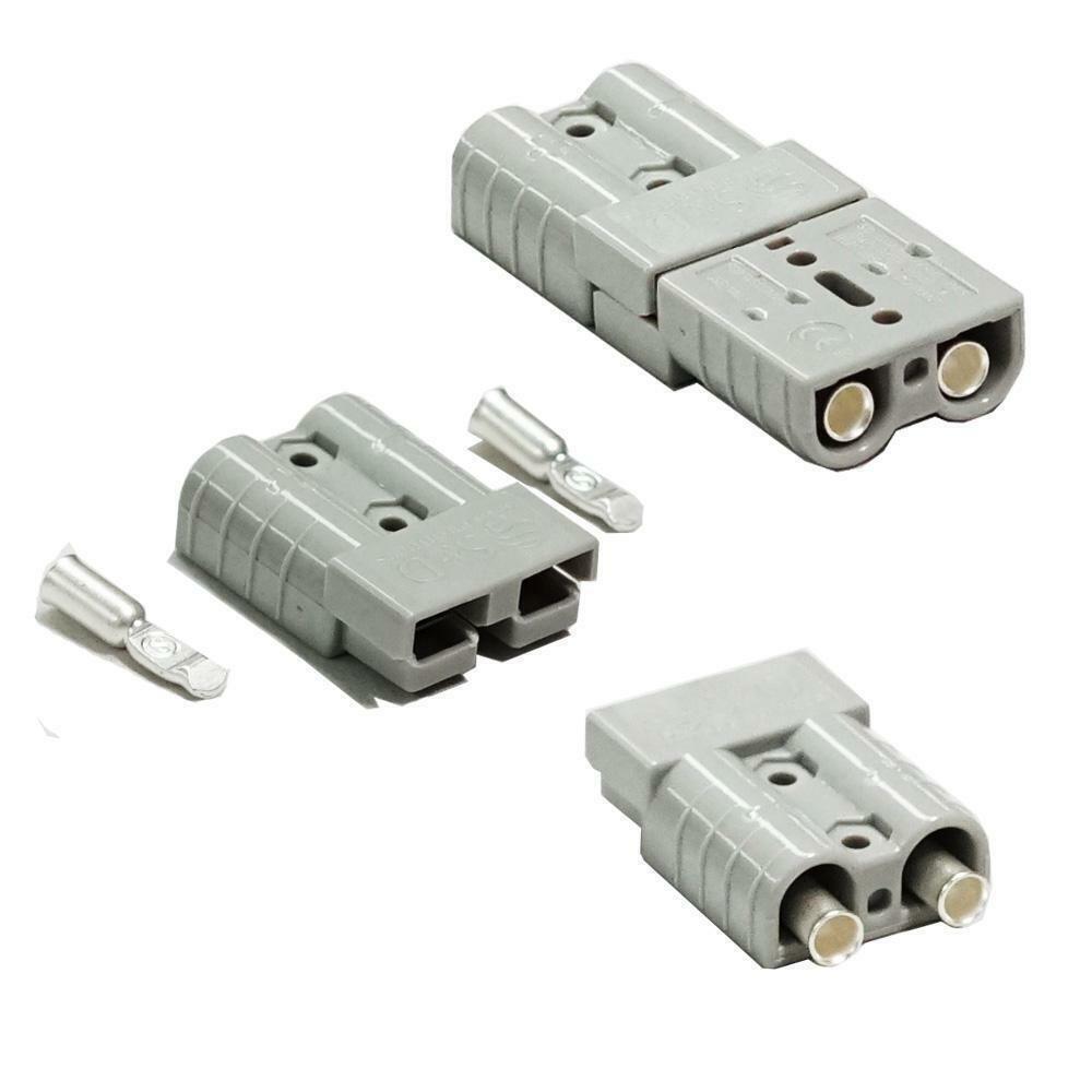 6X Anderson Style Plug Exterior DC Solar Caravan Power 50 AMP 12-24V Connectors