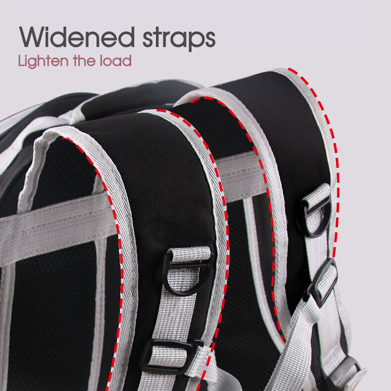 New Cat Dog Breathable Pet Carrier Bag Outdoor Travel Transparent Space Backpack