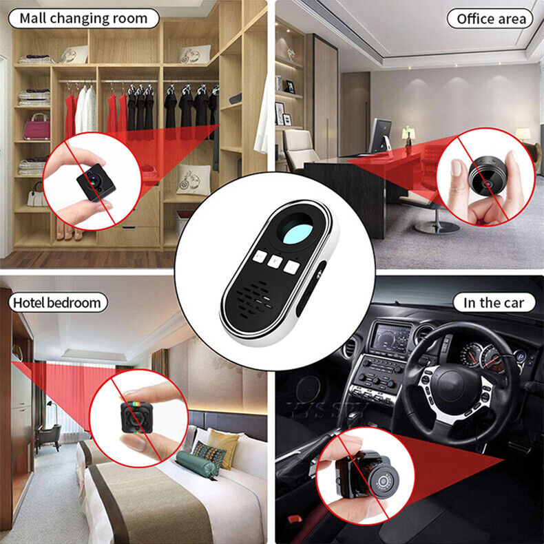 Anti-Spy Signal Bug Detector Hidden Camera Device Finder Surveillance Gadget