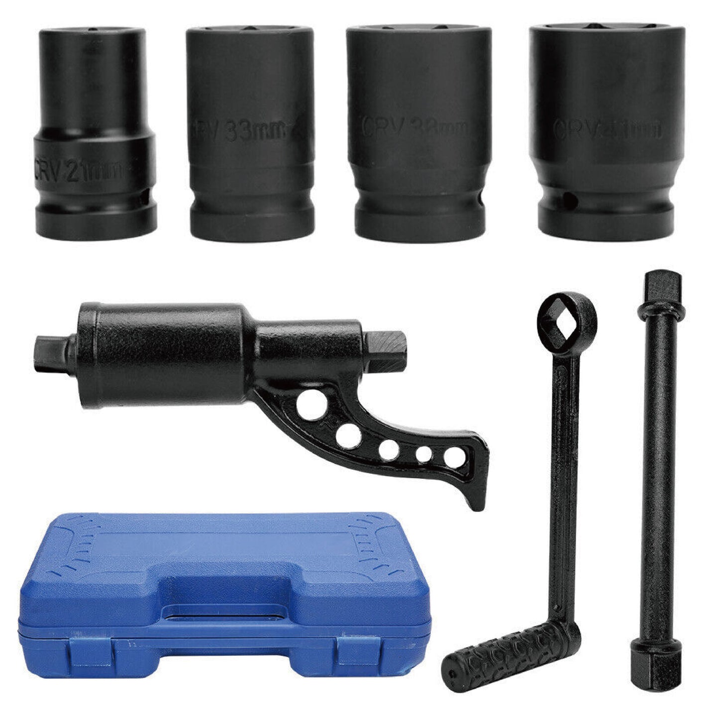 1x 65 Torque Multiplier Set Wrench Lug Nut w/ 2 Sockets4800Nm/M For Truck Lugnut