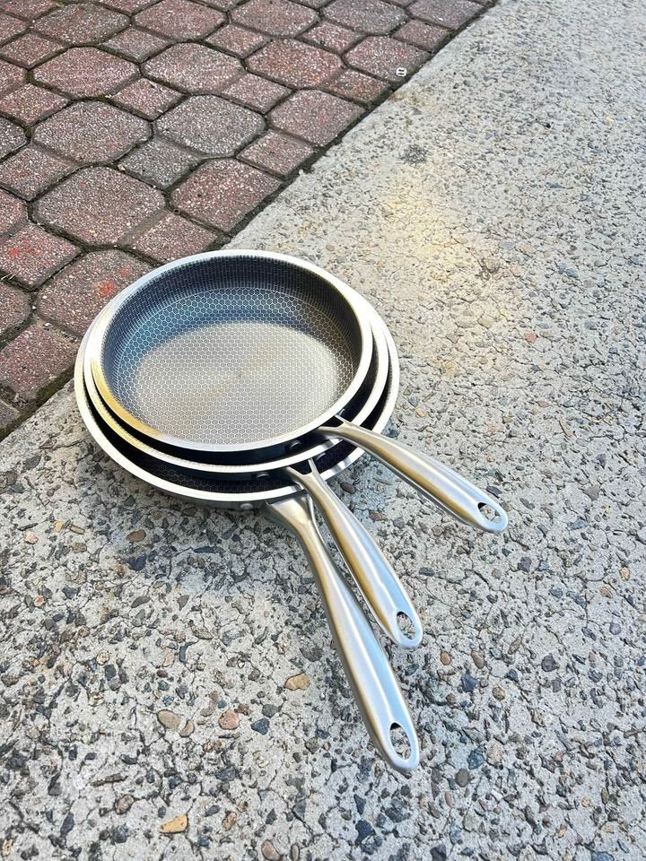 3 pcs nonstick fry pan 8/10/12 inch