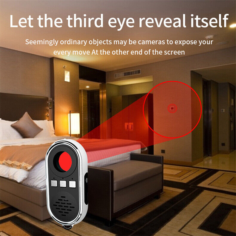 Anti-Spy Signal Bug Detector Hidden Camera Device Finder Surveillance Gadget