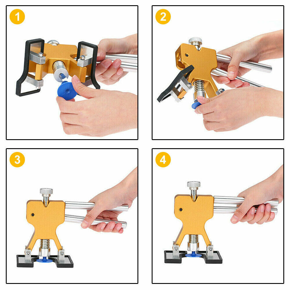 57x Dent Puller Paintless Auto Body Repair Tool Hail Removal Lifter Tabs Kit AU