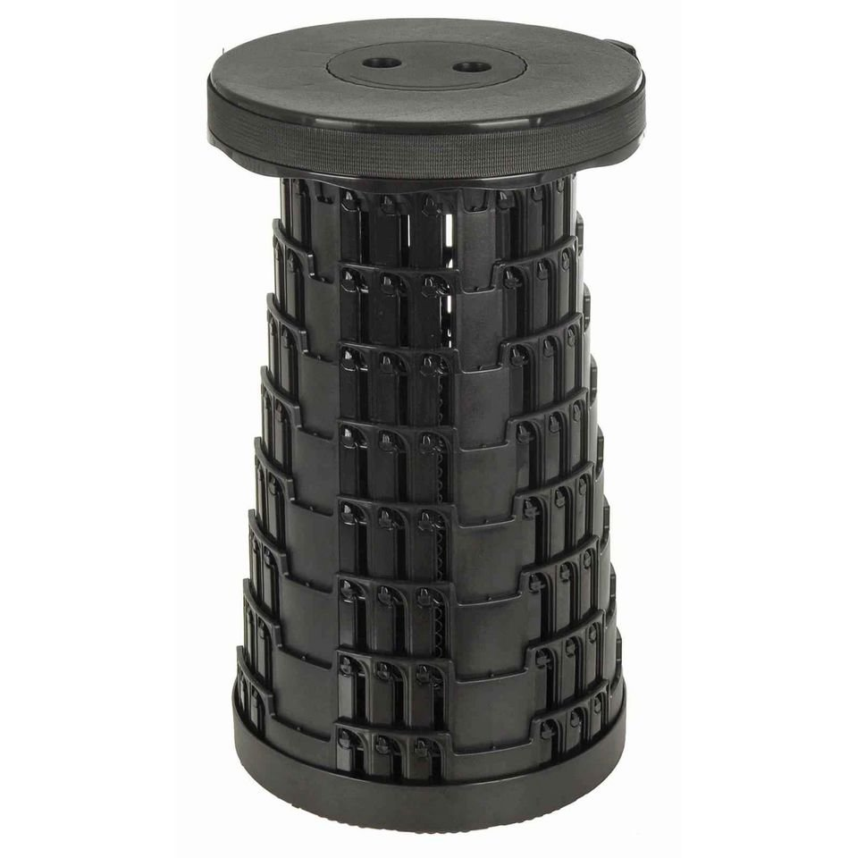 Telescopic Stool Collapsible Seat Folding Camping Fishing Travel Azuma Outdoor