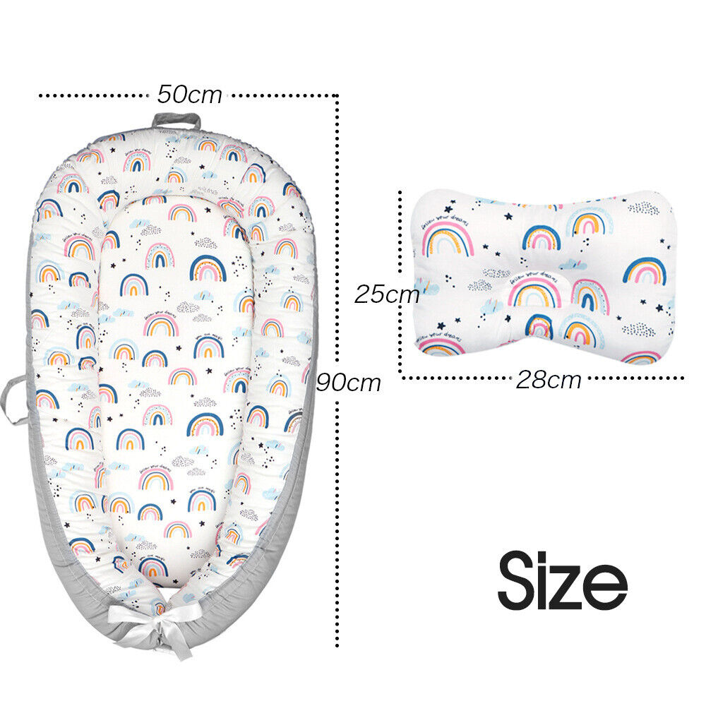 Baby Nest Bed Lounger Sleeping Portable Newborn Bassinet Crib Cot