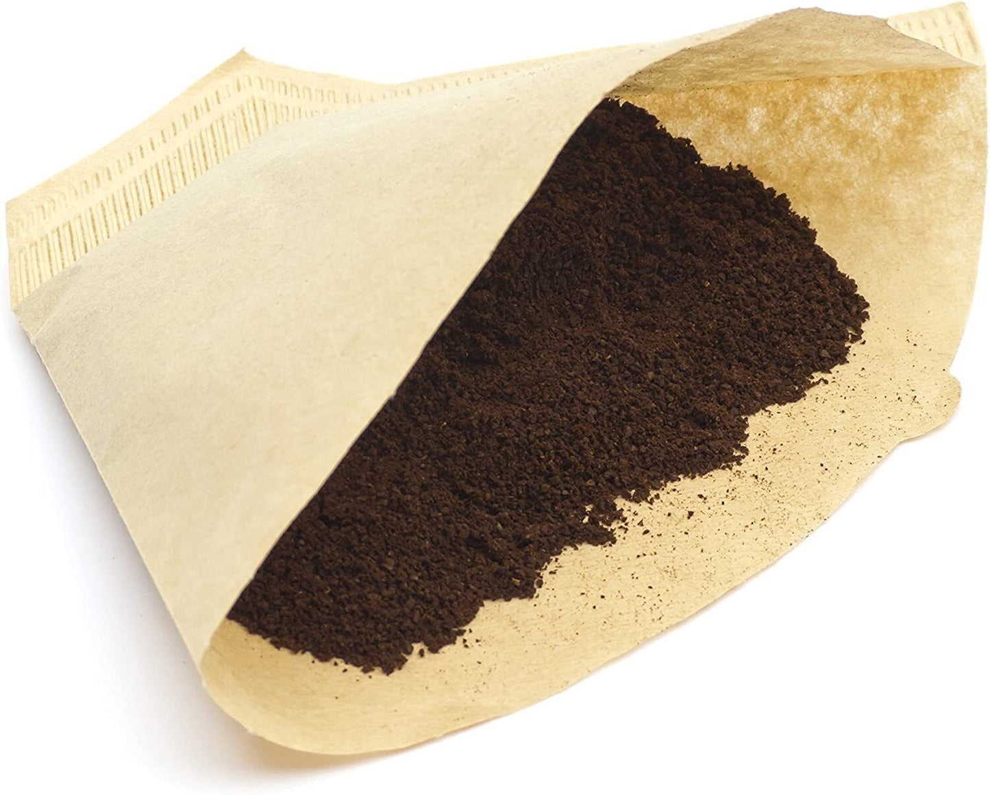 100Pcs Coffee Filter Paper Original Natural Unbleached Wooden Drip Paper
