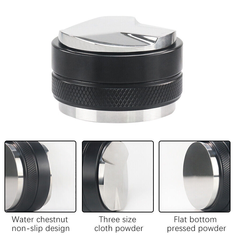 AU 53/58mm Coffee Distributor Tamper Distribution Dual Head Coffee Leveler Tool