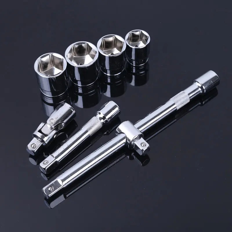 94pcs Other Vehicle Tools Ratchet Wrench Combo Car Repair Kit Socket Wrench Tool Hand Tool Blow Box + Color Box 94 10