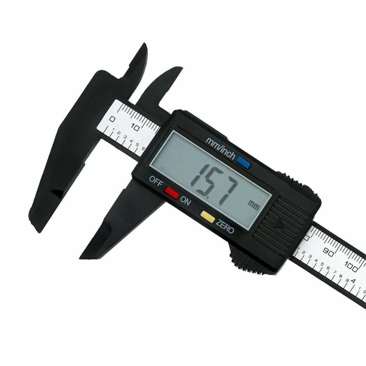 150mm 6'' Inch Electronic Digital Vernier Caliper Micrometer Gauge Carbon Fiber