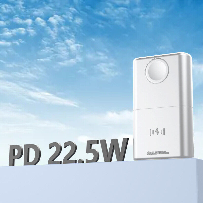 Smart Phone Watch PD22.5W Wireless Fast Charging Power Bank 10000mAh AU