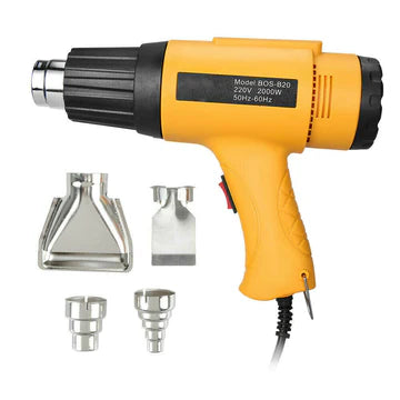 220V 2000W HEAT GUN ELECTRIC HEATING HOT AIR GUN TEMPERATURE 60~650℃ POWER TOOL