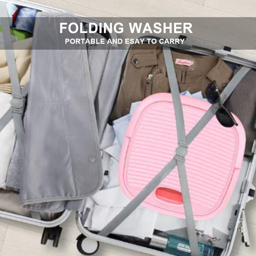 4.5 Mini Washing Machine Bucket Folding Portable Laundry Machine Clothes Washing