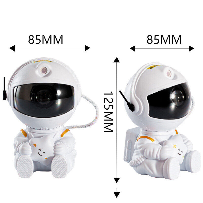 LED Galaxy Astronaut Projector USB Light Starry Nebula Night Bedside Table Lamps
