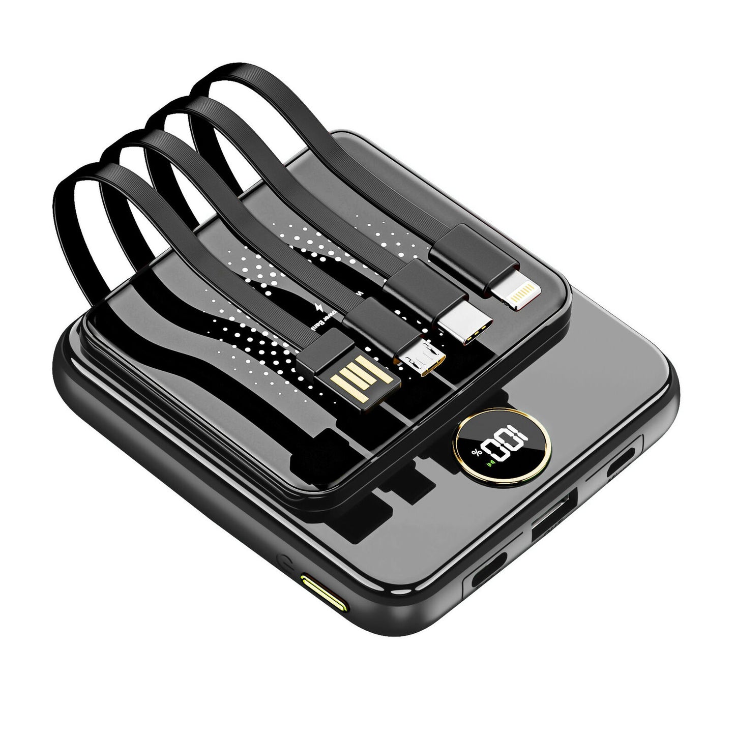 10000mAh 4 USB Backup External Battery Power Bank Fast Charger For Cell Phone