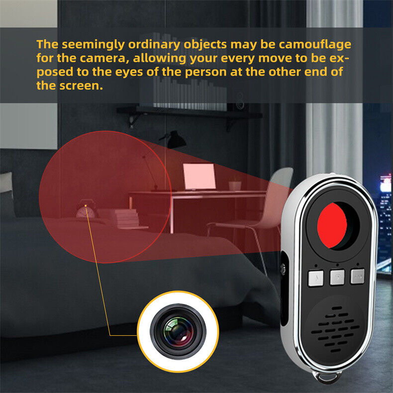 Anti-Spy Signal Bug Detector Hidden Camera Device Finder Surveillance Gadget