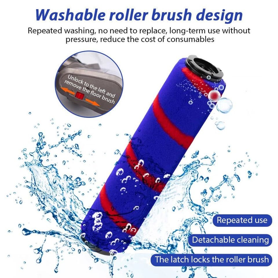 Replacement Head For Dyson V7 V8 V10 V11 Vacuum Motorhead Cleaner Soft Roller