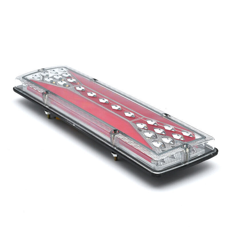 X2 LED Trailer Lights Tail Lamp Stop Brake Dynamic Indicator 12V Taillight Pair