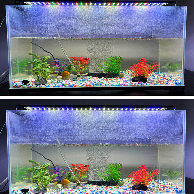 40/60/90Aquarium Light Lighting Full Spectrum Aqua Plant Fish Tank Bar LED Lamp