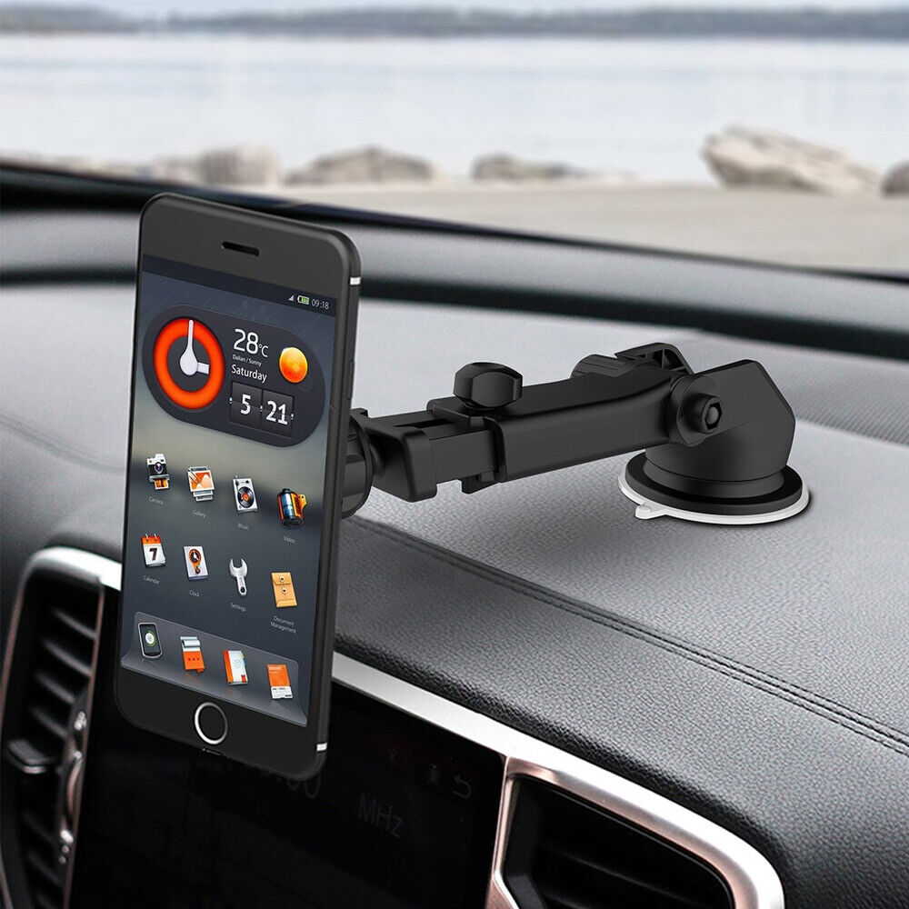 Magnetic Mount Car Windscreen Suction Holder Mobile Phone GPS Telescope Stand AU