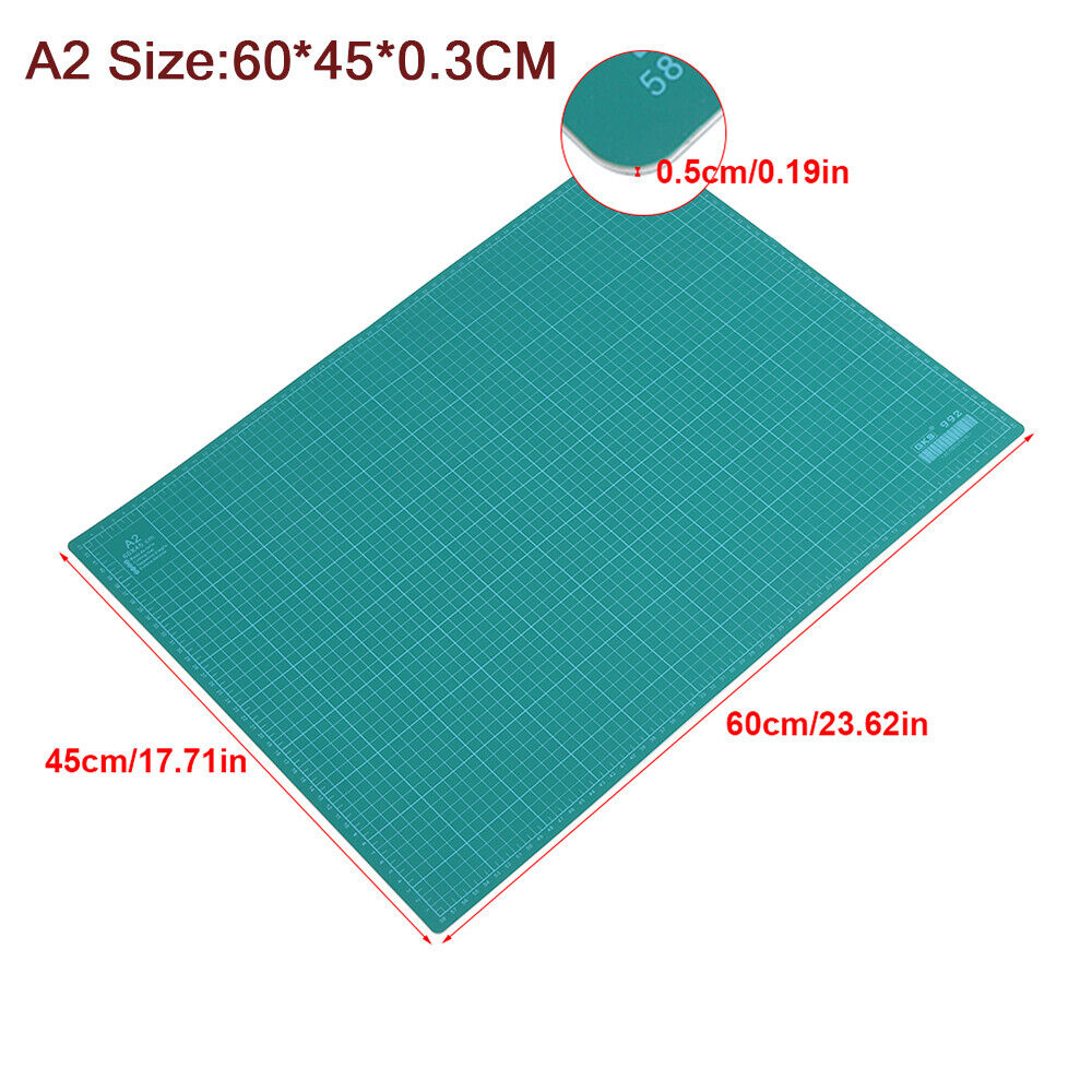Large Thick Self Healing Cutting Mat Double-Side Art Craft DIY A1 A2 A3 Au Stock