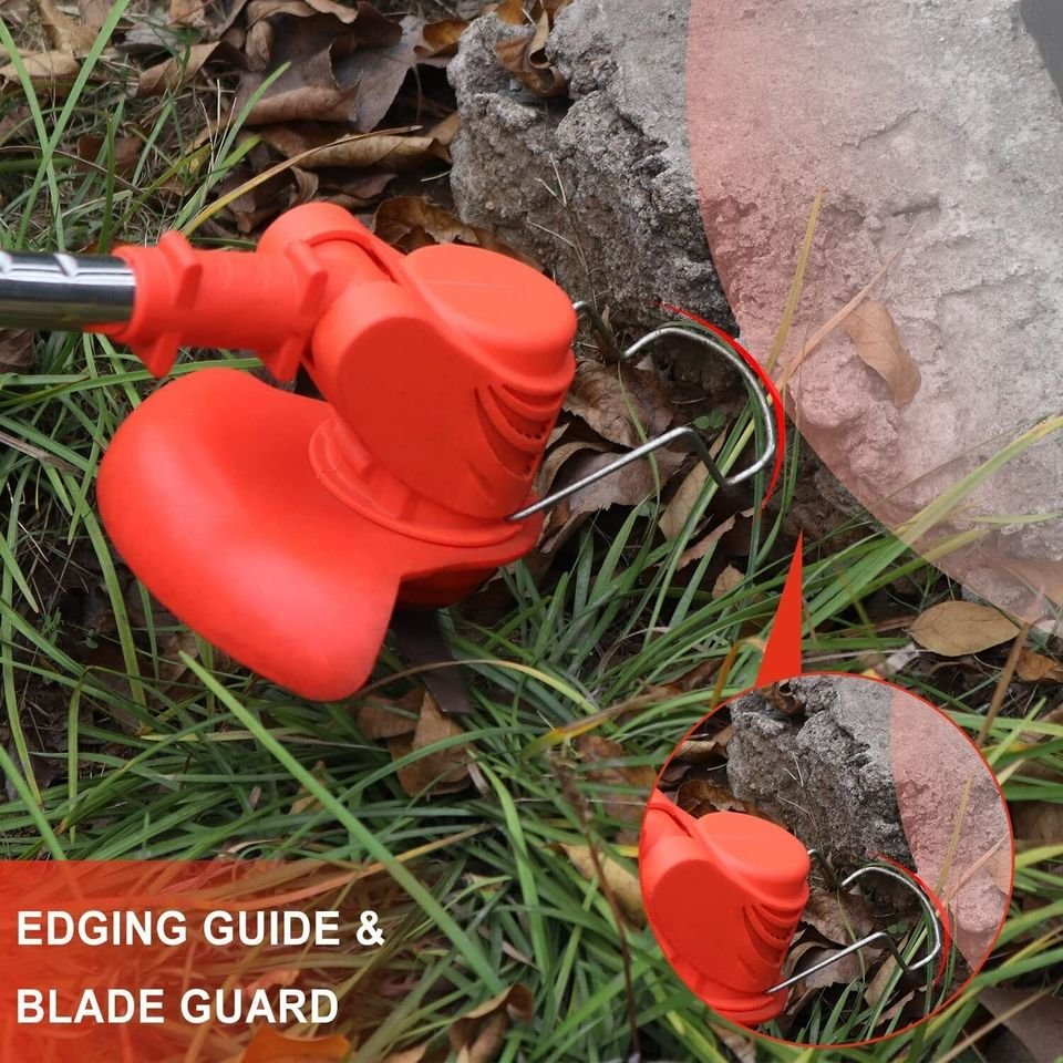 16pcs Cordless Electric Grass Trimmer Lawn Cutter Brush Mower Whipper Snipper