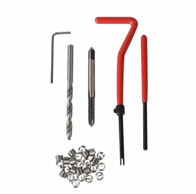 131pcs Metric Helicoil Thread Repair Kit with Drill Tools