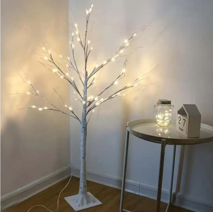 1.8M LED Decorative Tree Lights for Bedroom Christmas Landscaping