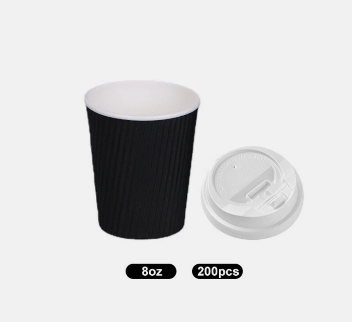 Disposable Coffee Cups Bulk Takeaway Paper Triple Wall Take Away 8oz/120z