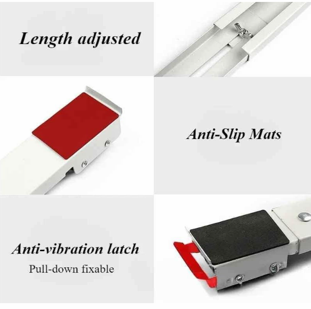Household Refrigerator WashingMachine Base Metal Adjustable Mobile Bracket Furniture Base Bracket Mover